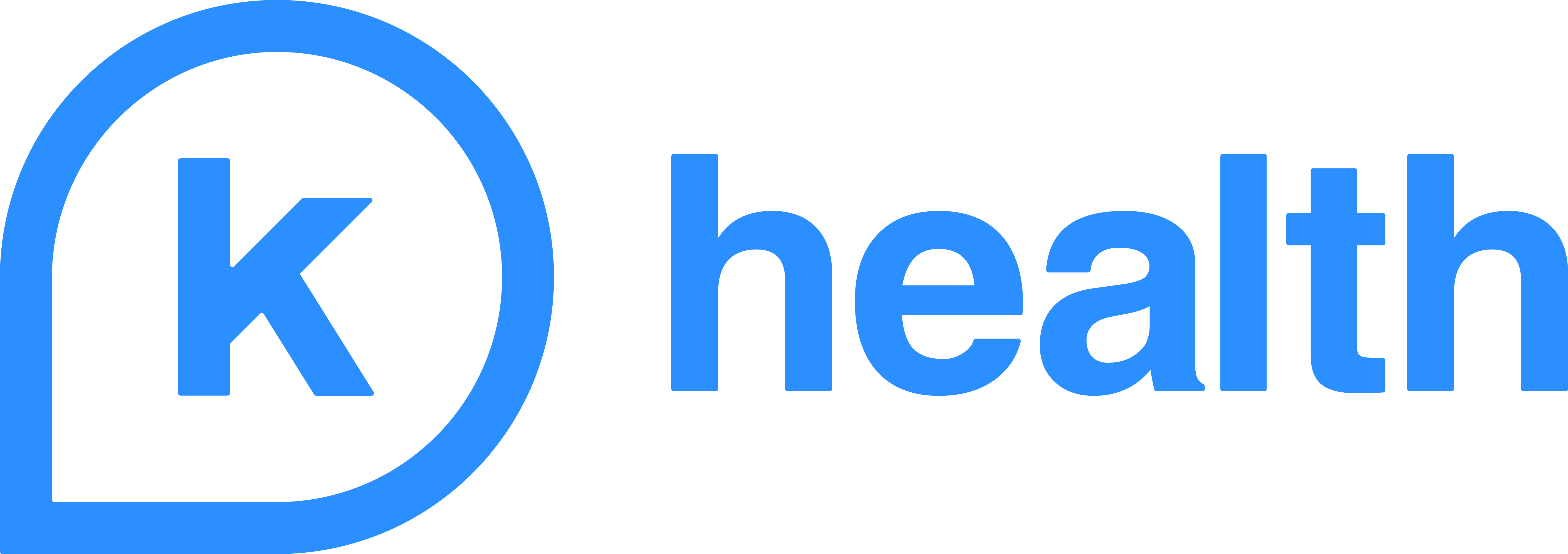 K health enlarged logo