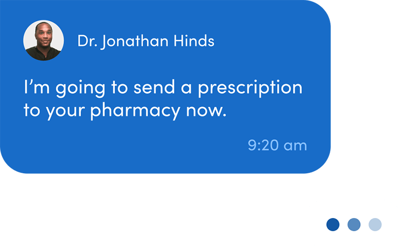Doctor Hinds Prescription chat image