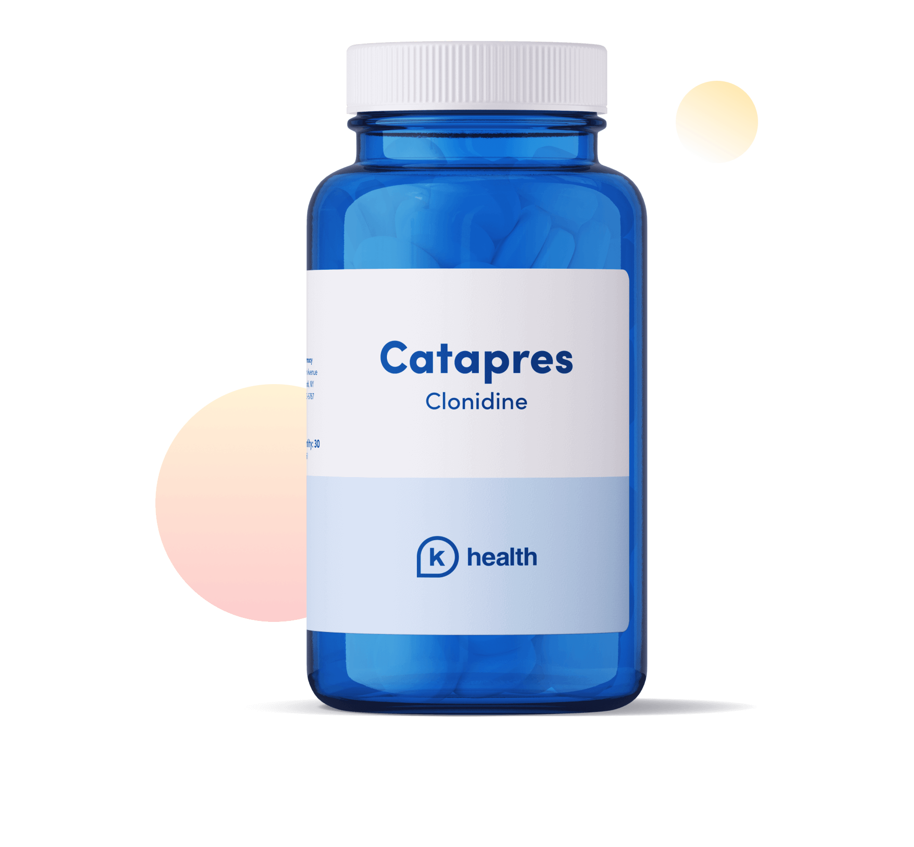 Catapres (Clonidine) medication bottle