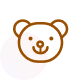 Icon of a teddy bear